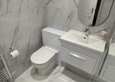 Bathroom Mosaic tiling